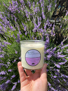 Happy Quokka Lavender Upcycled Candle Recycled