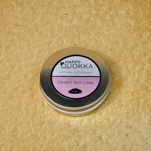 Happy Quokka Natural Deodorant - Desert Salt Lake