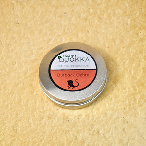 Happy Quokka Natural Deodorant - Outback Ochre