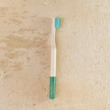 Load image into Gallery viewer, Happy Quokka Bamboo Toothbrush Quokka Green
