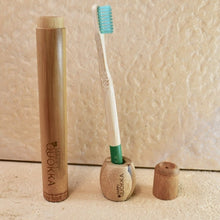 Load image into Gallery viewer, Happy Quokka Bamboo Toothbrush
