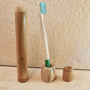 Happy Quokka Bamboo Toothbrush