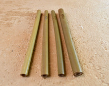 Load image into Gallery viewer, Happy Quokka Natural Bamboo Straw Set
